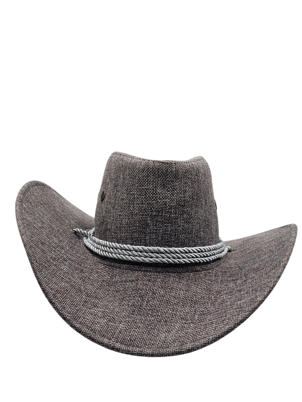 Unisex Western Sunshade Beach Linen Straw Cowboy Hat